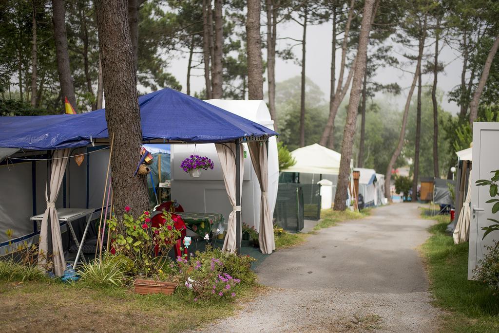 Camping Cachadelos Otel Sanxenxo Dış mekan fotoğraf